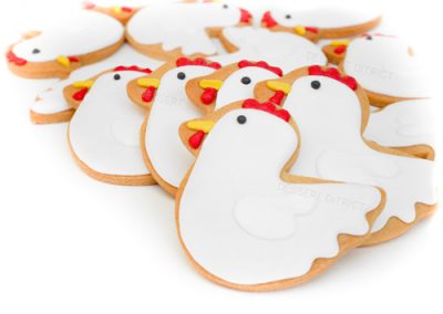 Chicken Icing Cookies