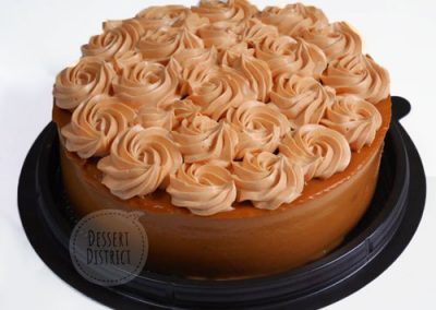 Thai-tea buttercream swirl soft cake